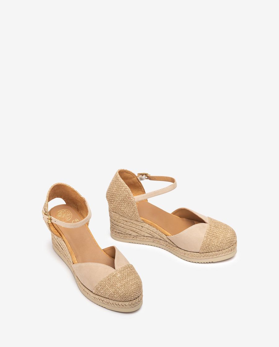 Unisa Mujer Alpargata con Ecolino - Beige