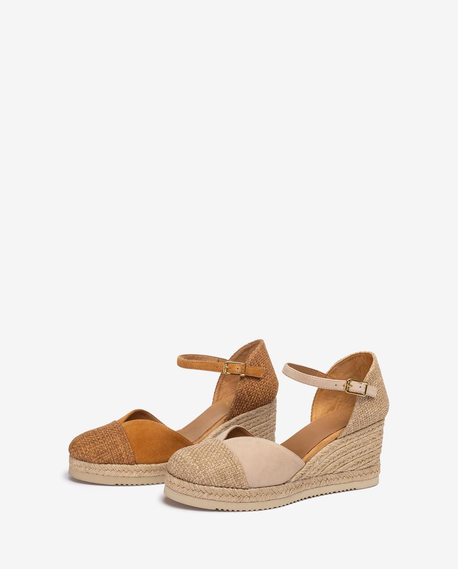 Unisa Mujer Alpargata con Ecolino - Beige