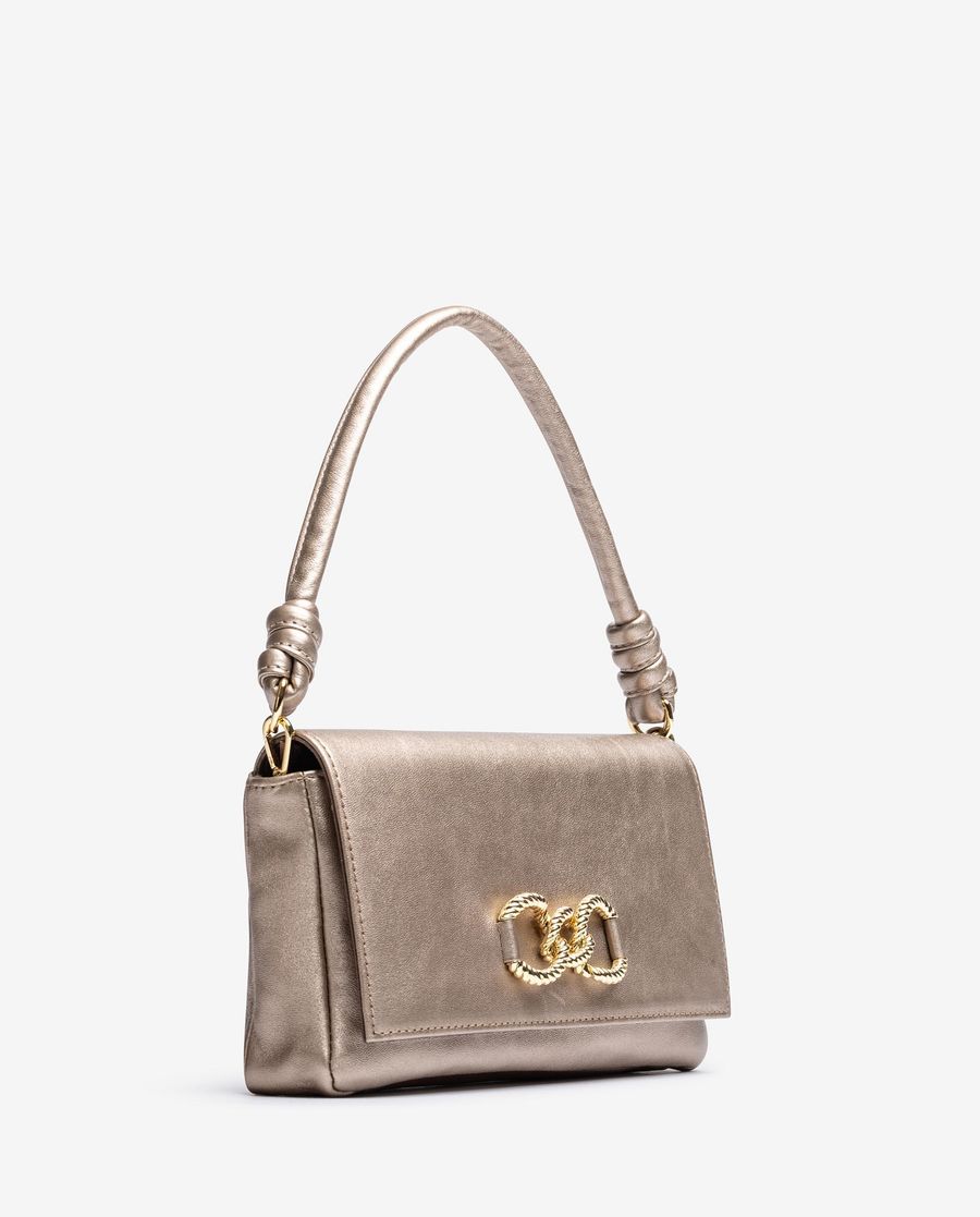 Unisa Mujer Bolso de hombro con adorno - Bronce