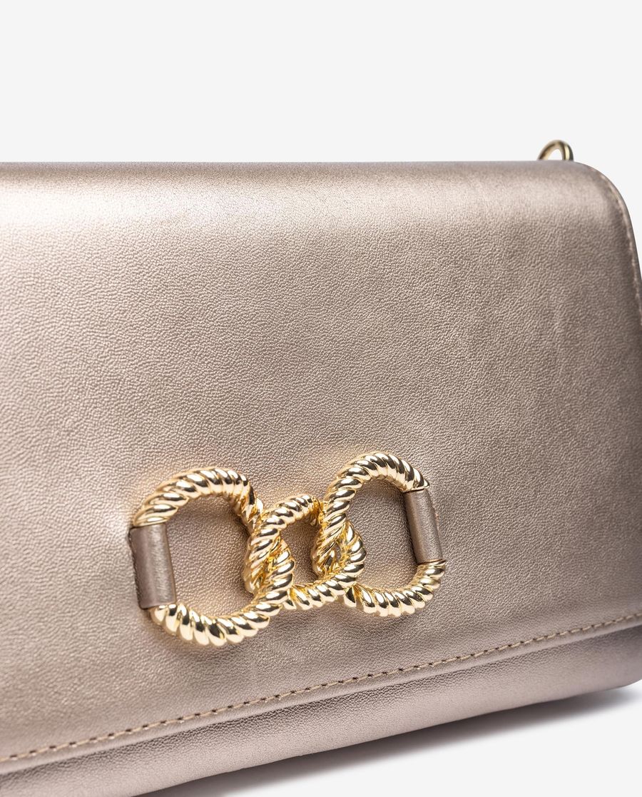 Unisa Mujer Bolso de hombro con adorno - Bronce