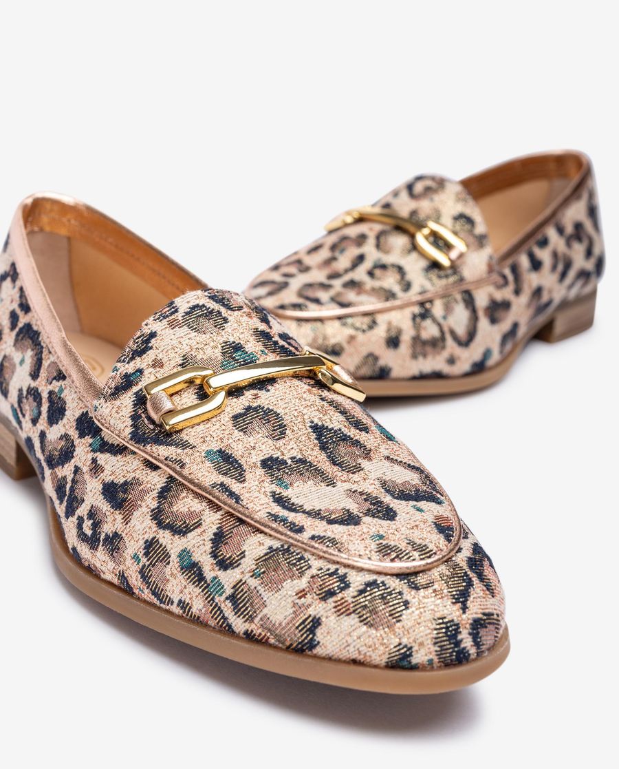 Unisa Mujer Mocasín con adorno - Coral / Bola