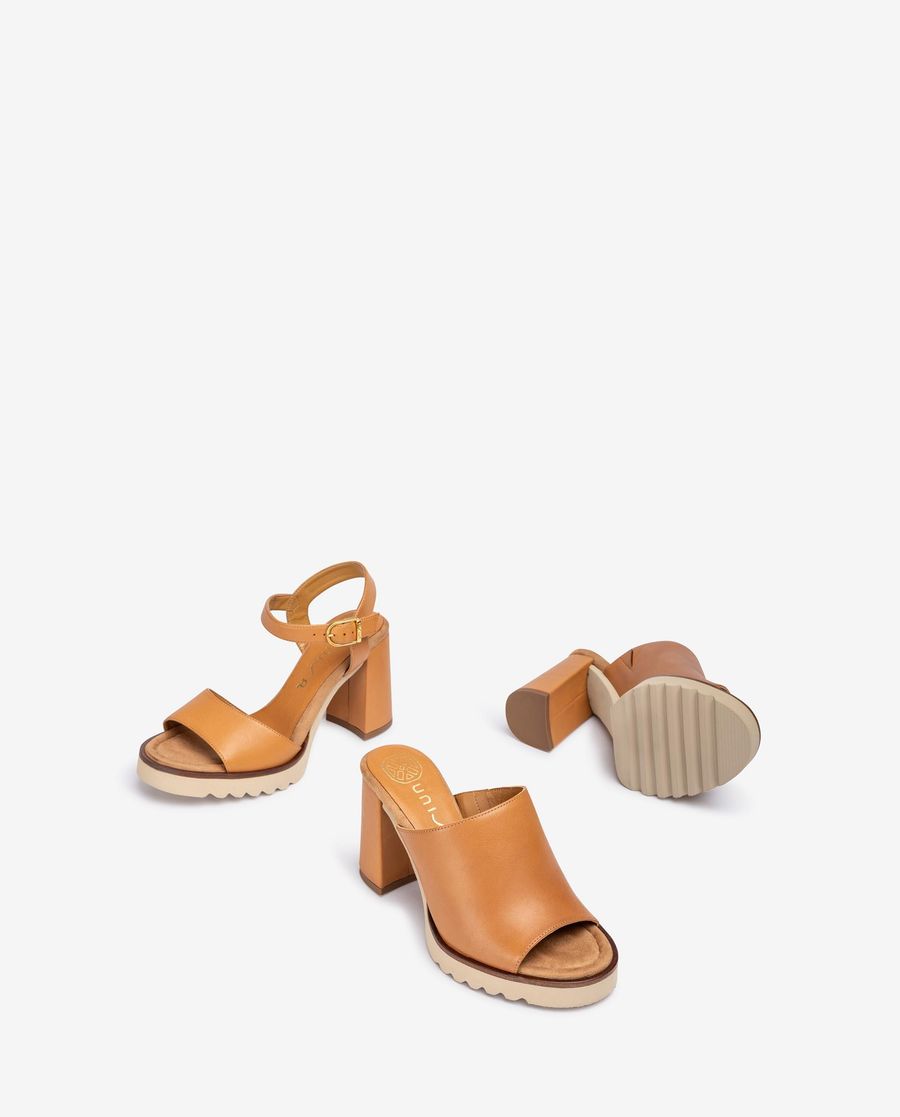 Unisa Mujer Mule SuperLight - Marrón