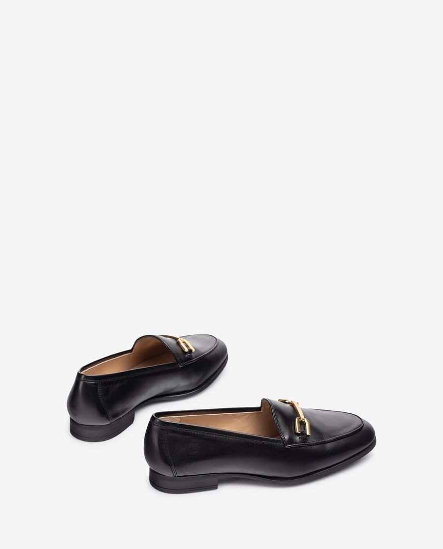 Unisa Mujer Mocasín de punta redonda - Negro