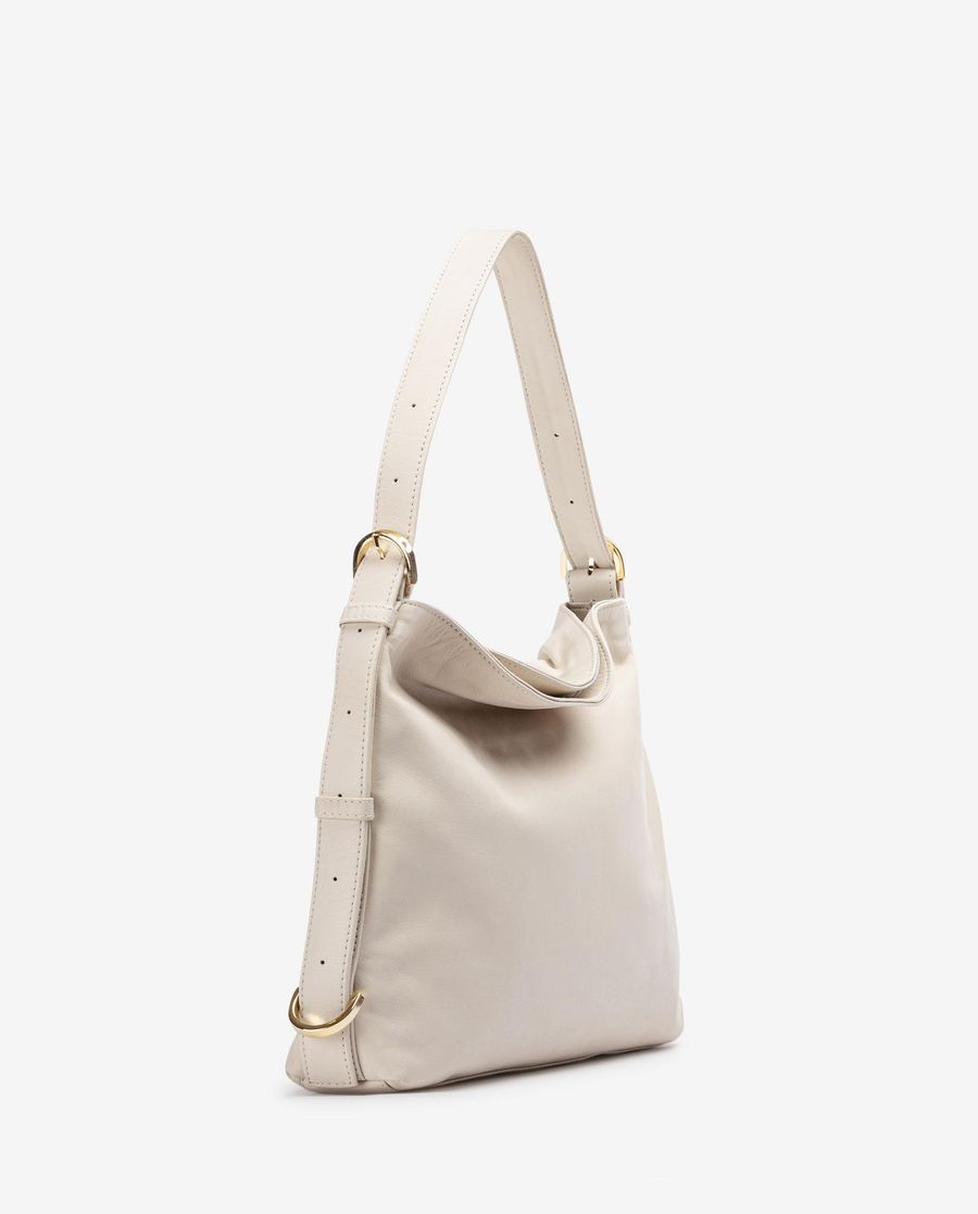 Unisa Mujer Bolso mediano de hombro en piel - Blanco