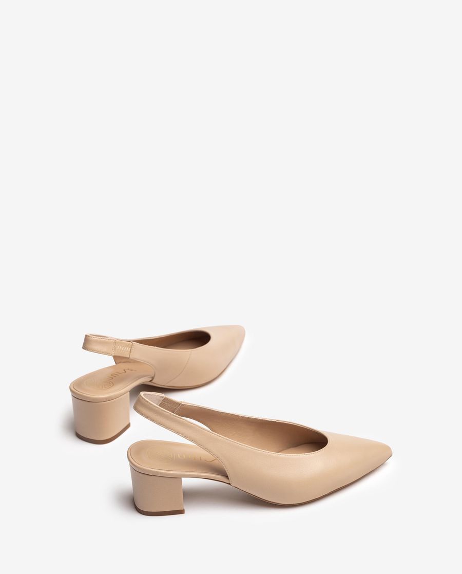 Unisa Mujer Destalonado de punta fina - Beige