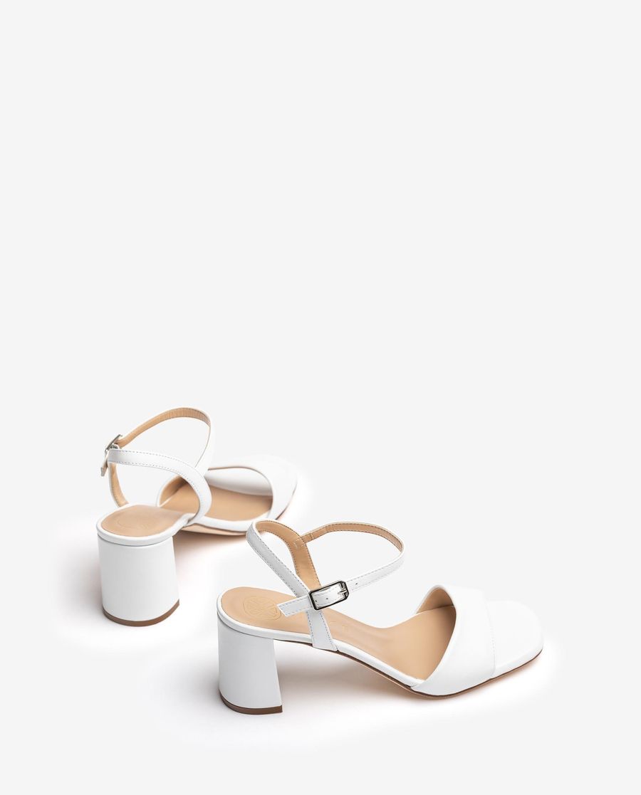 Unisa Mujer Sandalia en piel - Blanco