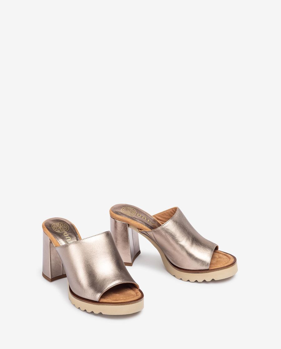 Unisa Mujer Mule SuperLight - Bronce