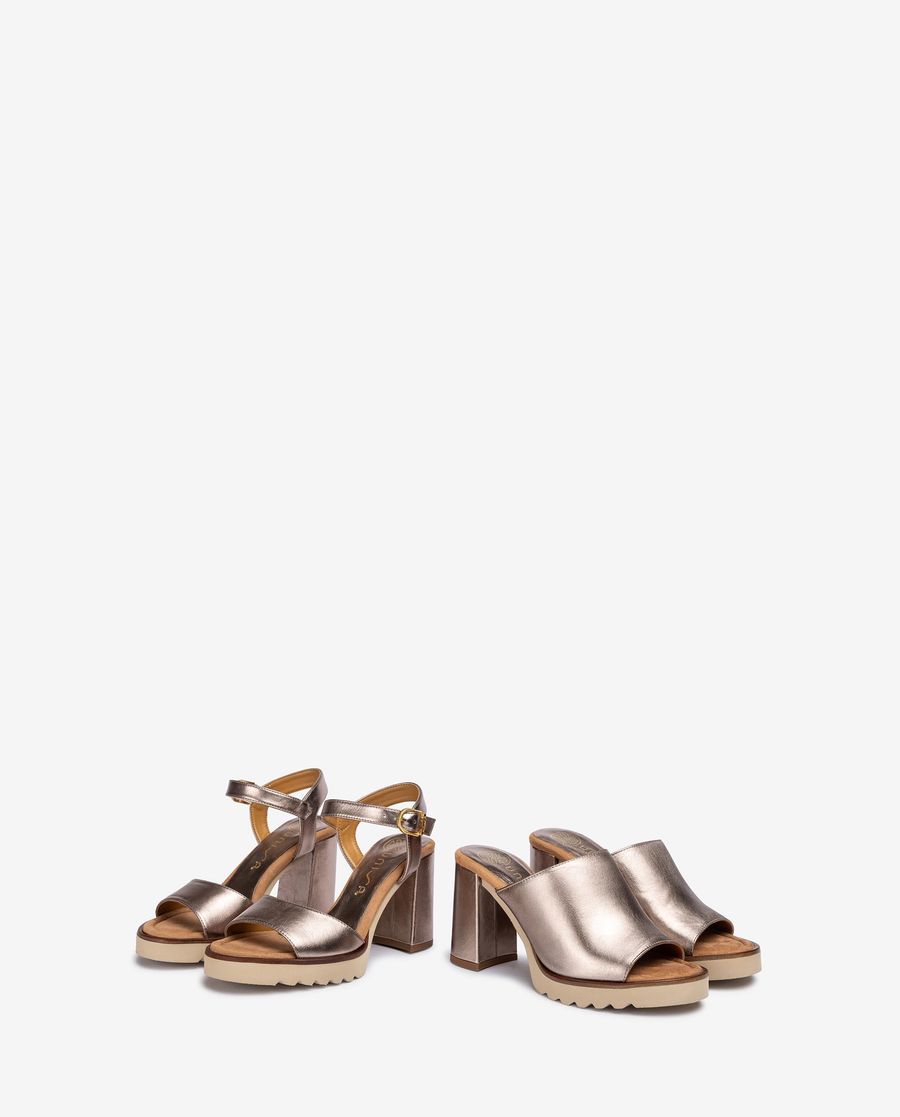 Unisa Mujer Mule SuperLight - Bronce