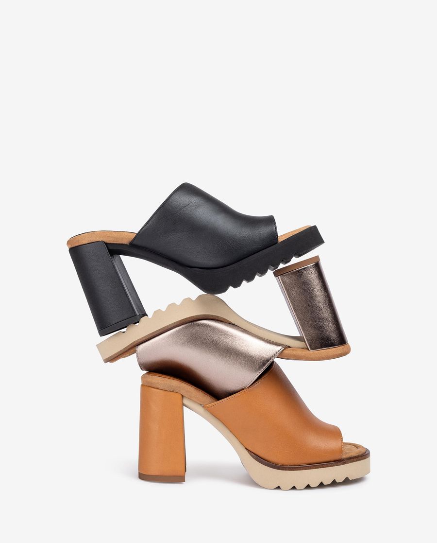 Unisa Mujer Mule SuperLight - Bronce
