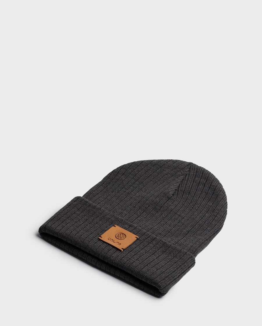 Unisa Mujer Gorro de punto reciclado - Gris