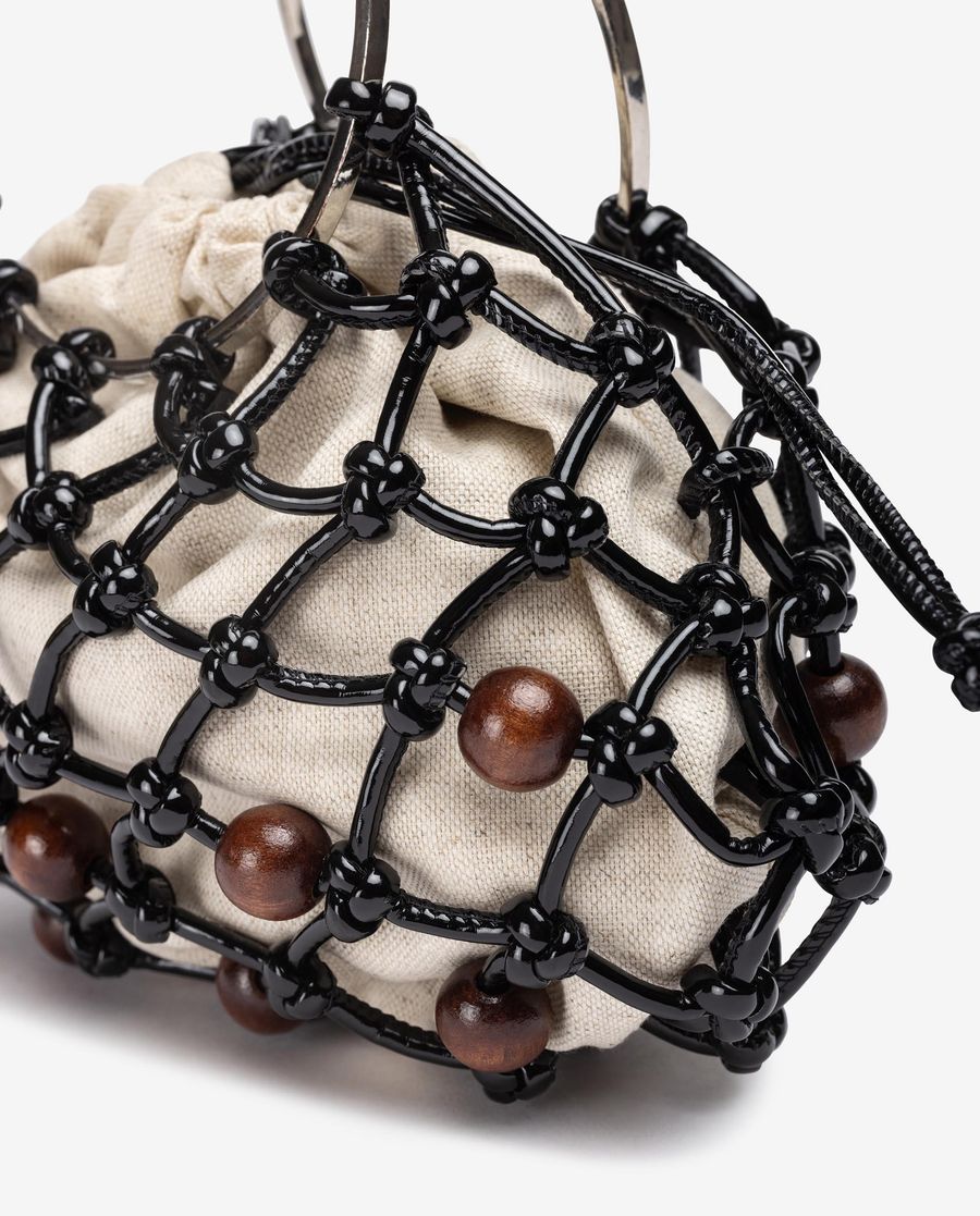 Unisa Mujer Bolso pequeño con nudos - Negro